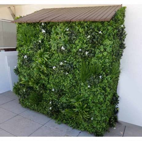 James Grass - France Green - Mur végétal artificiel Liseron 1m x 1m, Surface  27 m² - Imagen 4