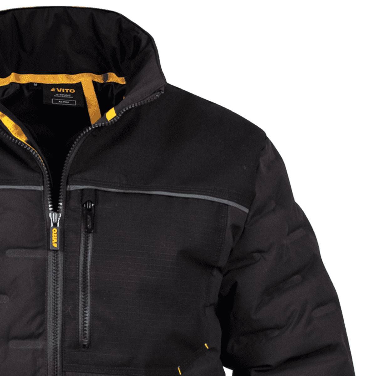 Vito - Veste rembourée Taille XXL Noire Hiver Travail Loisirs VITO - Imagen 4