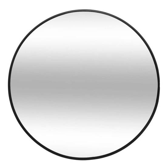 Miroir Mural Rond "Alice" 38cm Noir - Image 1