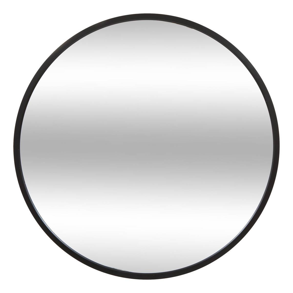 Atmosphera - Miroir rond "Alice" D38cm noir - Atmosphera Créateur d'intérieur - Image 2
