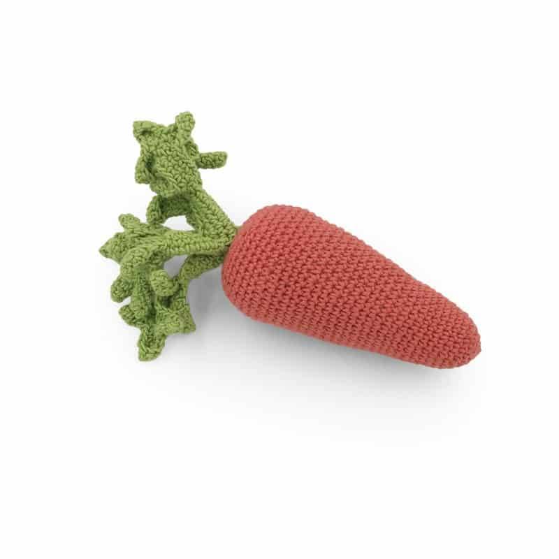 Myum - Hochet Carotte Coton Bio Fait-main - Myum - Imagen 2