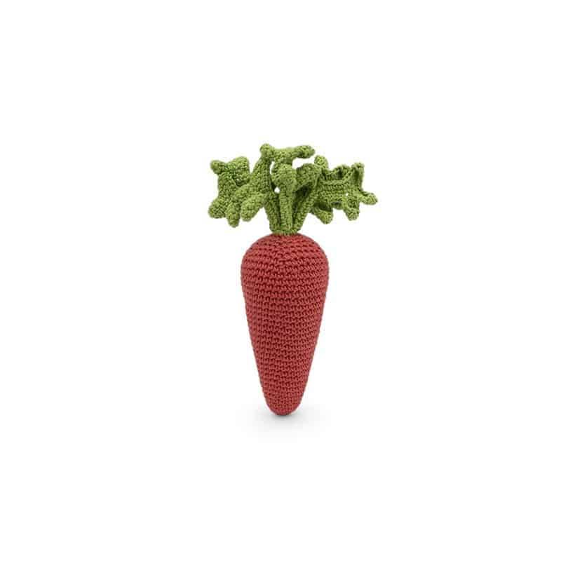 Myum - Hochet Carotte Coton Bio Fait-main - Myum - Imagen 1