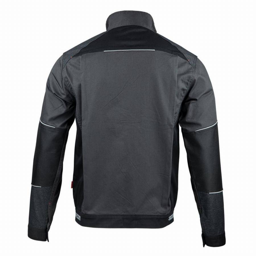 Facom - Veste de travail stretch FACOM Flexi Noir/Gris/Rouge Taille S - FXWW2000E-S - Imagen 2