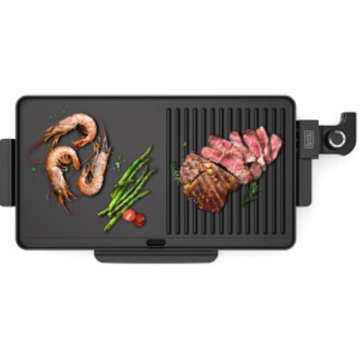 Black & Decker - Plancha électrique 2200w 49 x 27cm BXGD2200E Black+decker - Imagen 2