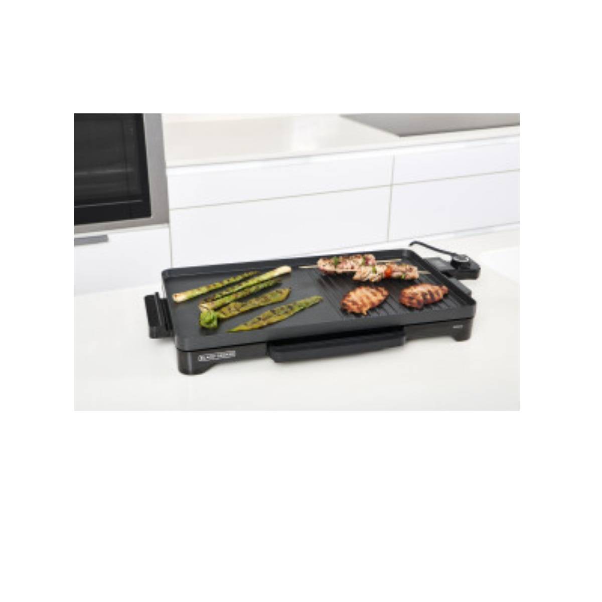 Black & Decker - Plancha électrique 2200w 49 x 27cm BXGD2200E Black+decker - Imagen 3