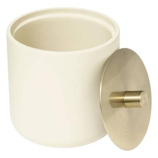 Pot à Coton "Duo" 11cm Ivoire - Image 2