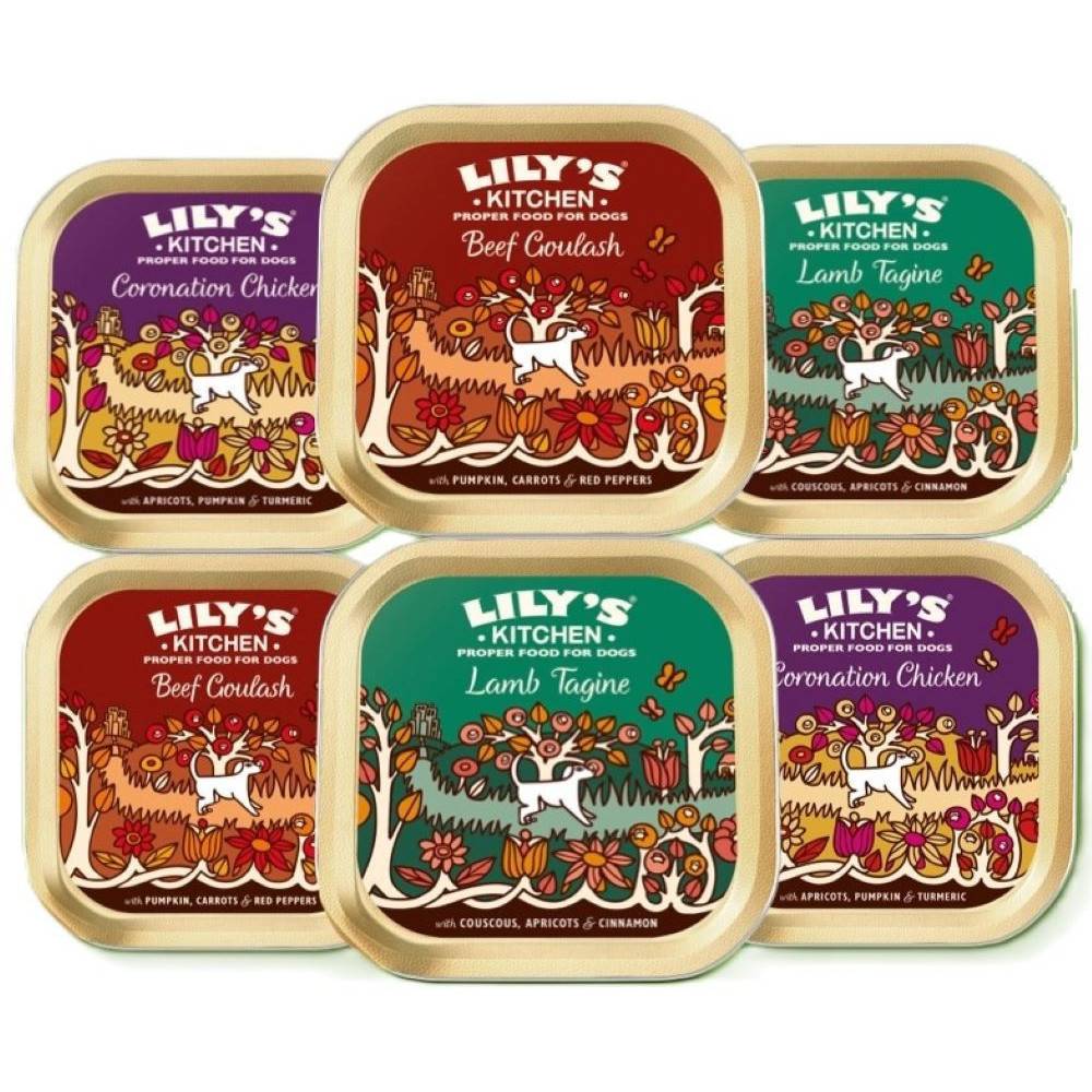 PATEE CHIEN MULTI-PACK NO GRAIN (boite) - LILY'S KITCHEN 6*150 g - Imagen 2