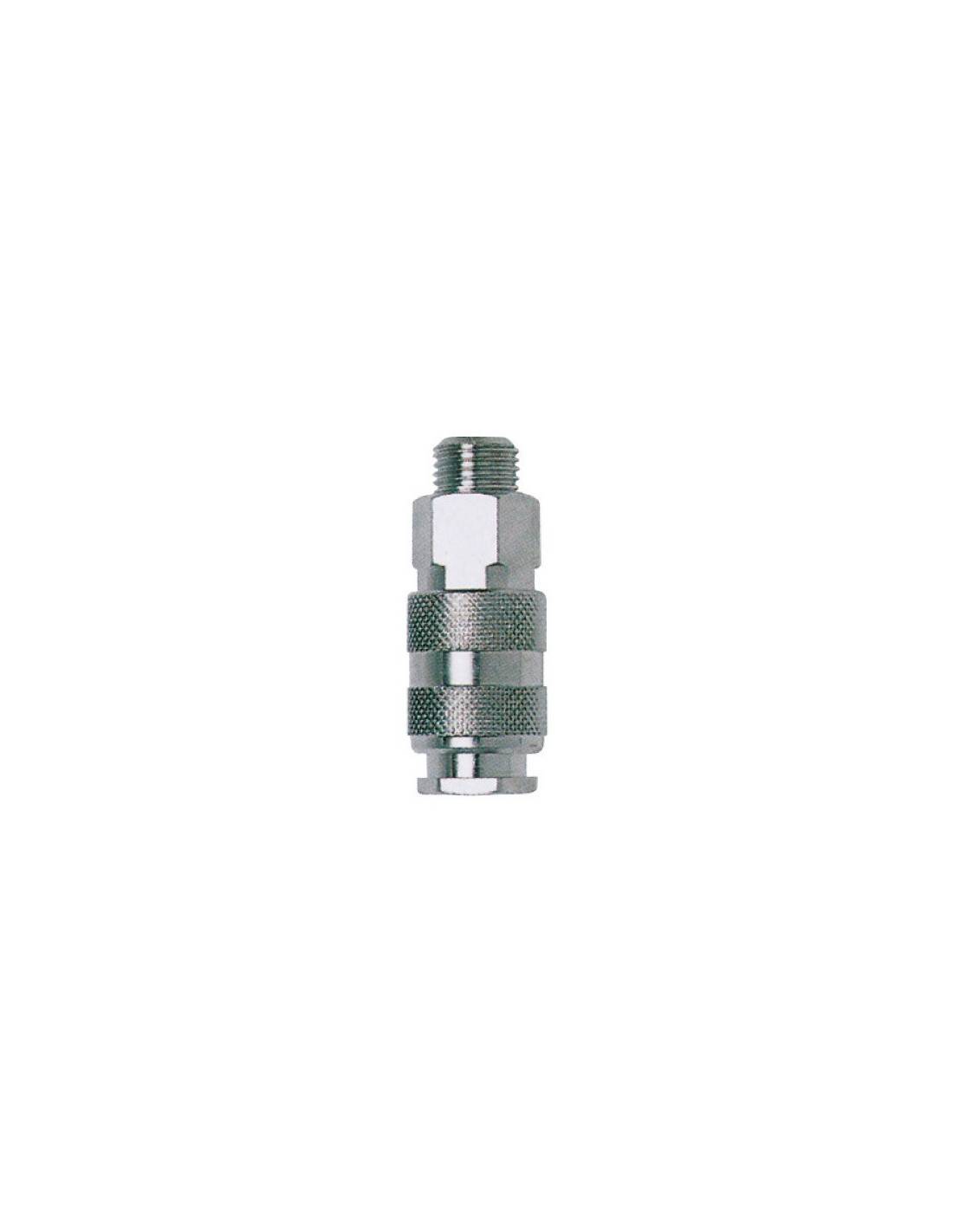 Mecafer - Coupleur Rapide Mecafer 1/4m Métal Connexion Rapide Et étanche Pour Air Comprimé. - Mecafer