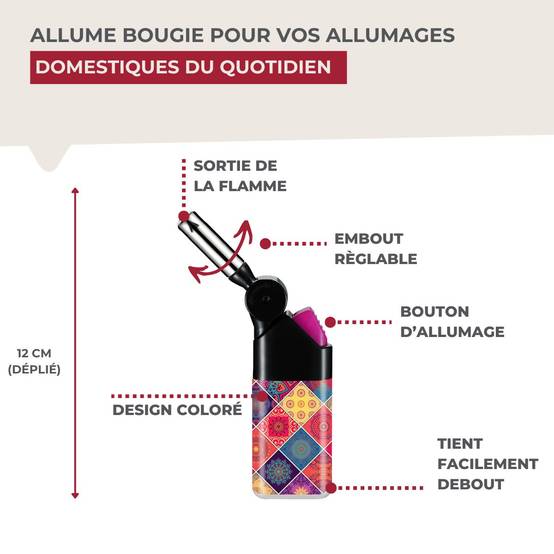 Petit allume gaz flexible Fackelmann Tecno - Image 7