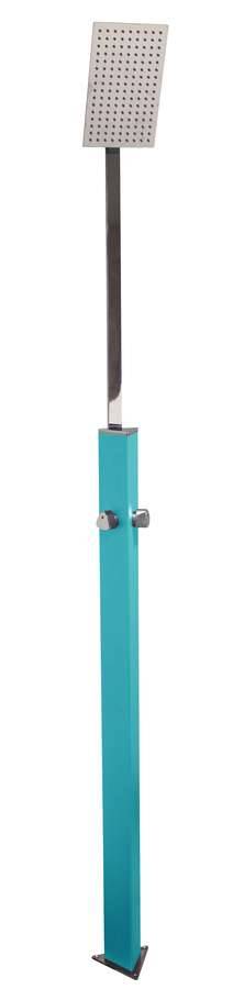 Colortap - Douche de jardin SHOWERPOINT Bleue ciel - 220 cm - Aluminium - Mixeur chaud/froid Colortap - Imagen 1