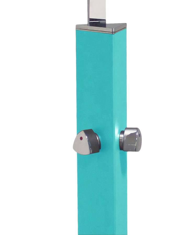 Colortap - Douche de jardin SHOWERPOINT Bleue ciel - 220 cm - Aluminium - Mixeur chaud/froid Colortap - Imagen 2
