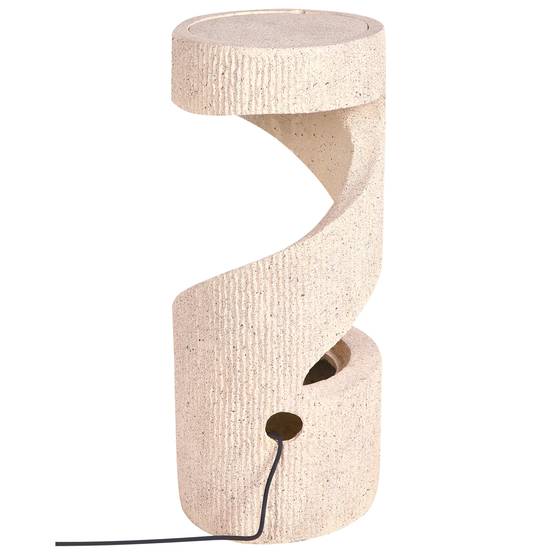 Beliani - Fontaine décorative Résine Beige WINX - Beliani - Image 5