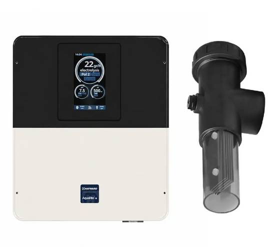 Hayward - Électrolyseur au sel pour piscine Aquarite Plus NG Hayward Tactil LED - 50g/h