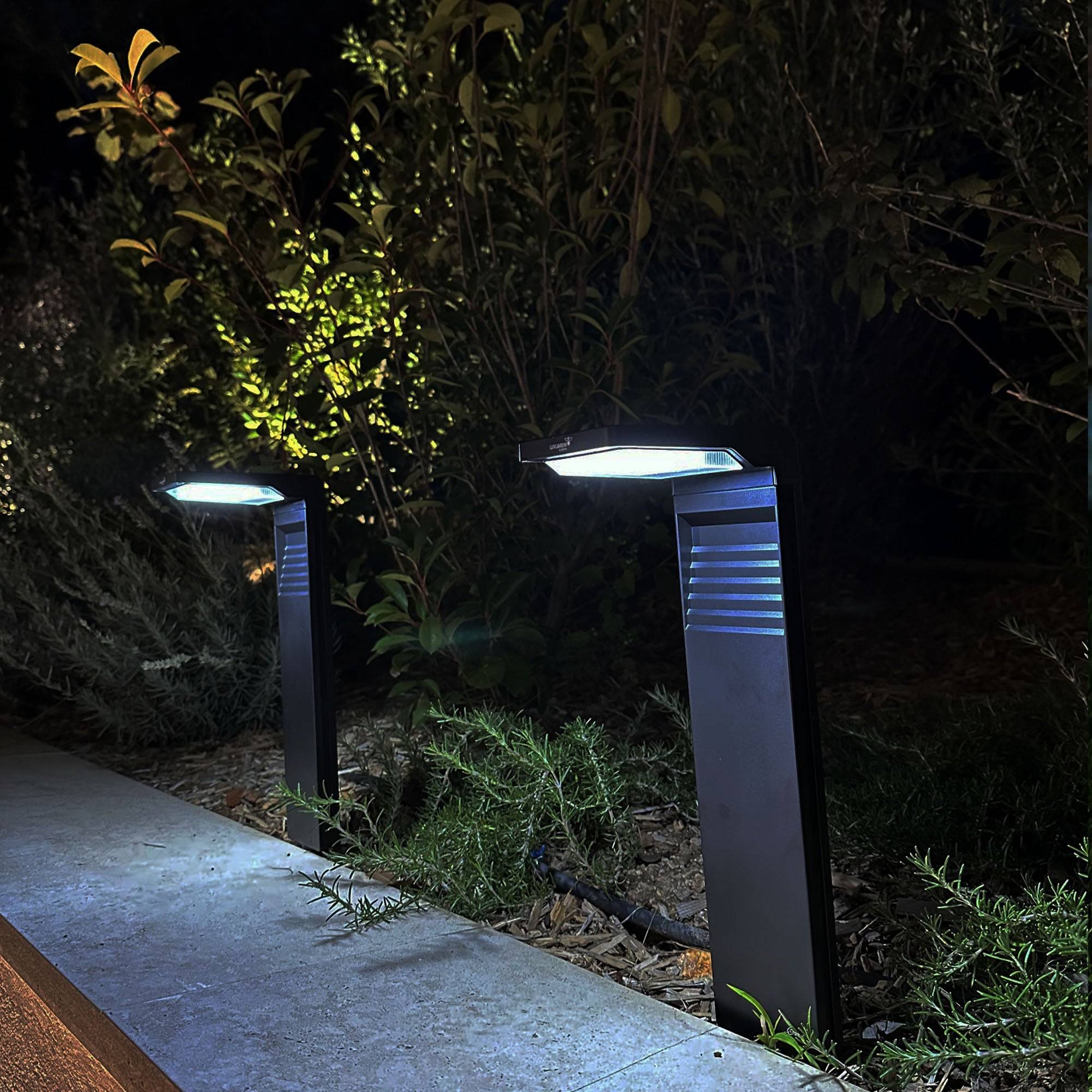 Lumisky - 4 Potelets solaires OSTRY H41cm 150LM - Imagen 8