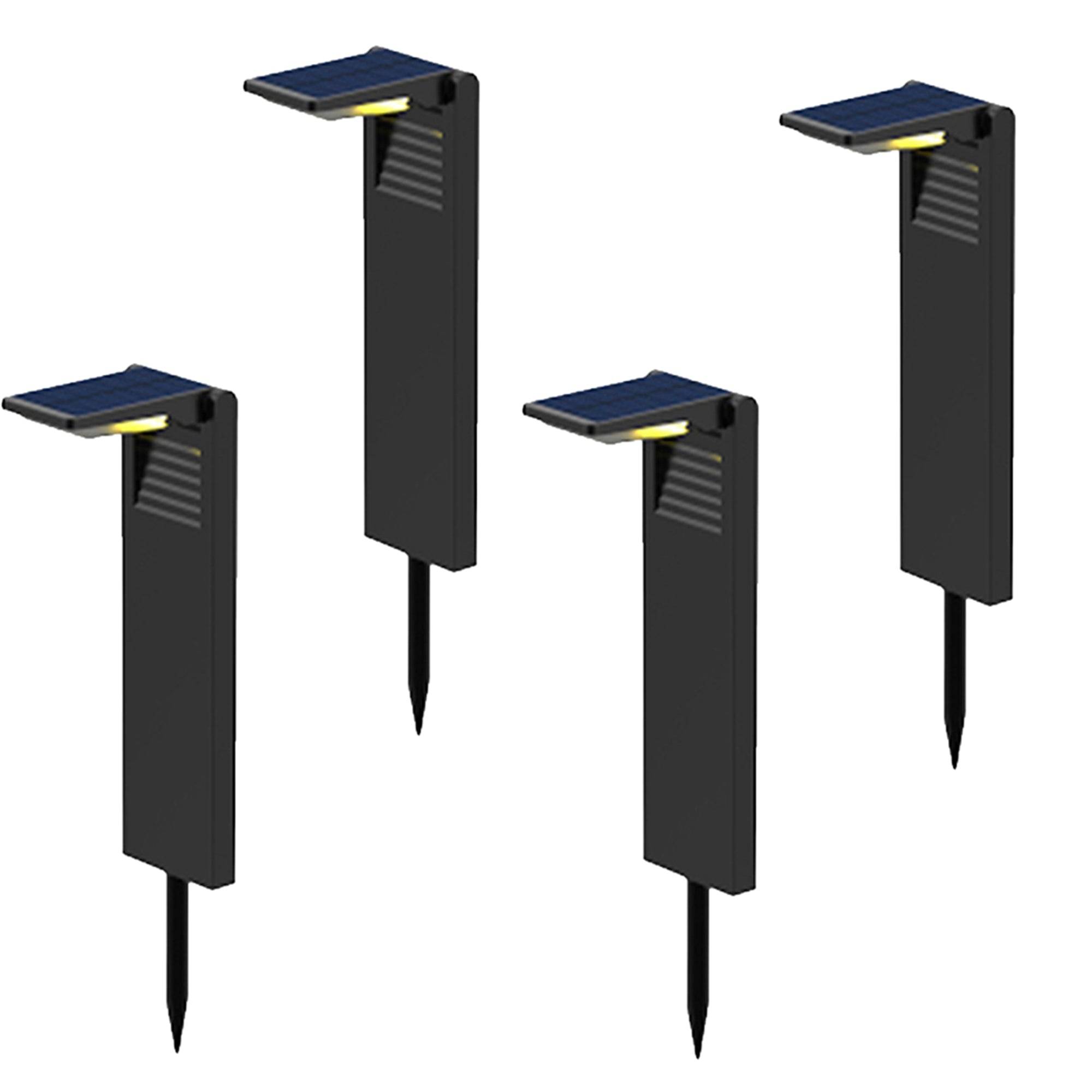 Lumisky - 4 Potelets solaires OSTRY H41cm 150LM - Imagen 1