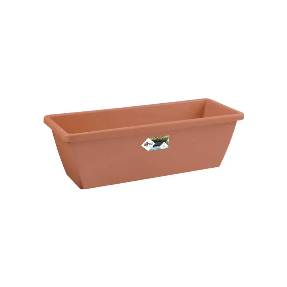 Elho - Lot de 4 Balconnières Elho® 70x16cm en plastique effet terre cuite - Image 4