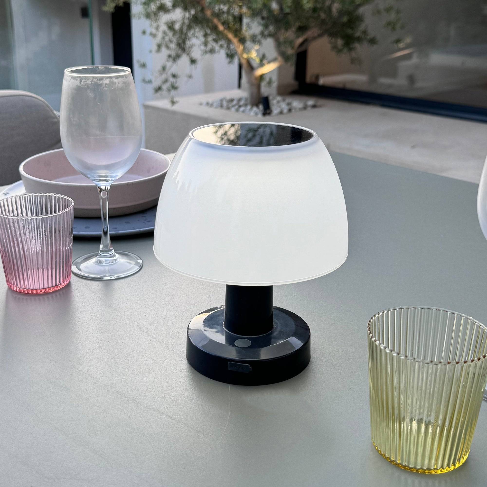 Lumisky - 2 Lampes de table solaire LUMINA H13.5 cm - Imagen 2