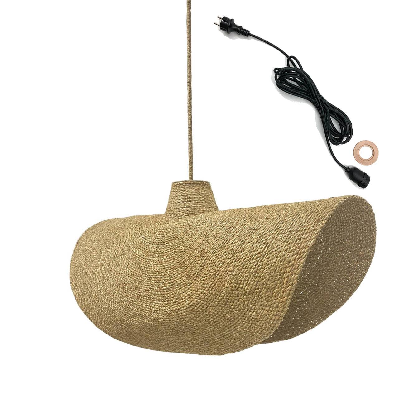 Lumisky - Suspension KLEIA Extérieure Herbe Marine Beige D93cm - Imagen 3