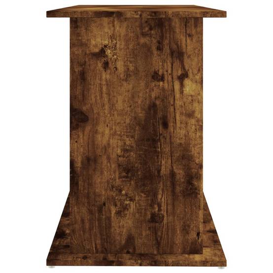 Grand Meuble Aquarium Bois d'ingénierie avec Rangement Chêne Fumé 121 cm - ComfortXL Outdoor Living - Image 7