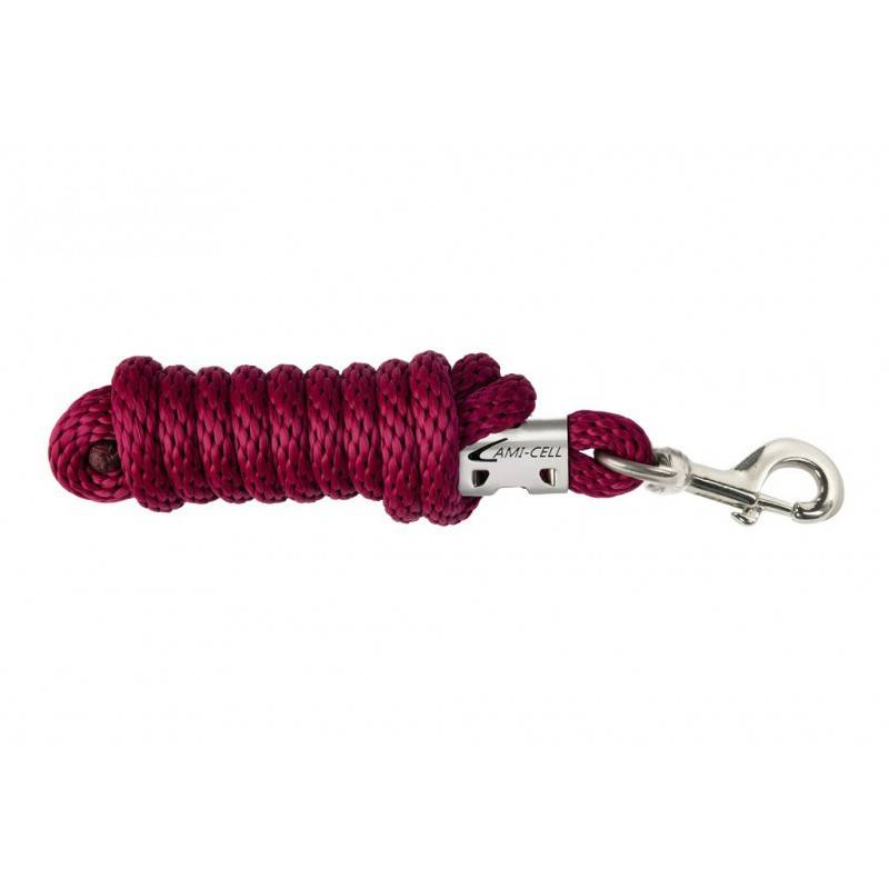 Longe d'attache LAMI-CELL - Pour cheval - 2 m Lami-Cell Couleurs Framboise