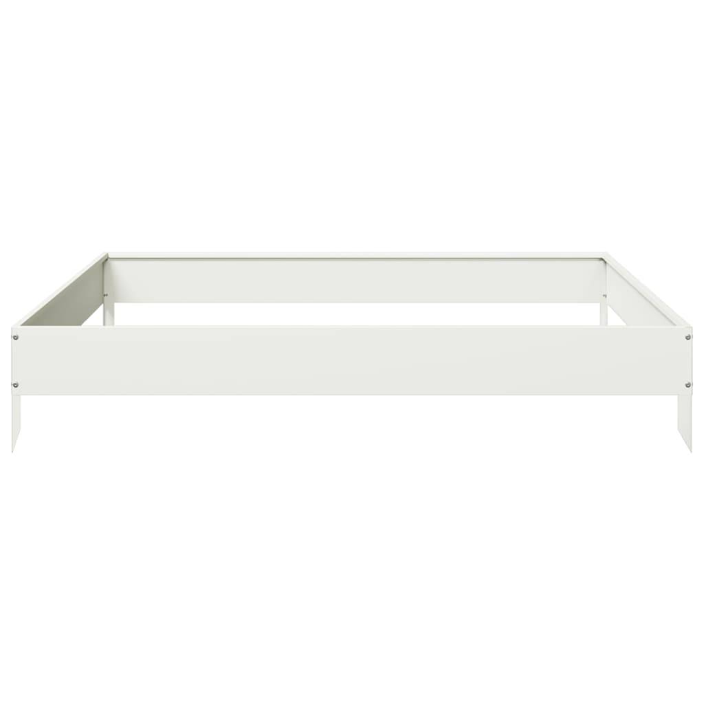 ComfortXL - Carré potager en acier pour jardin et terrasse 100x100x18,5 cm Blanc – ComfortXL Outdoor Living - Image 5