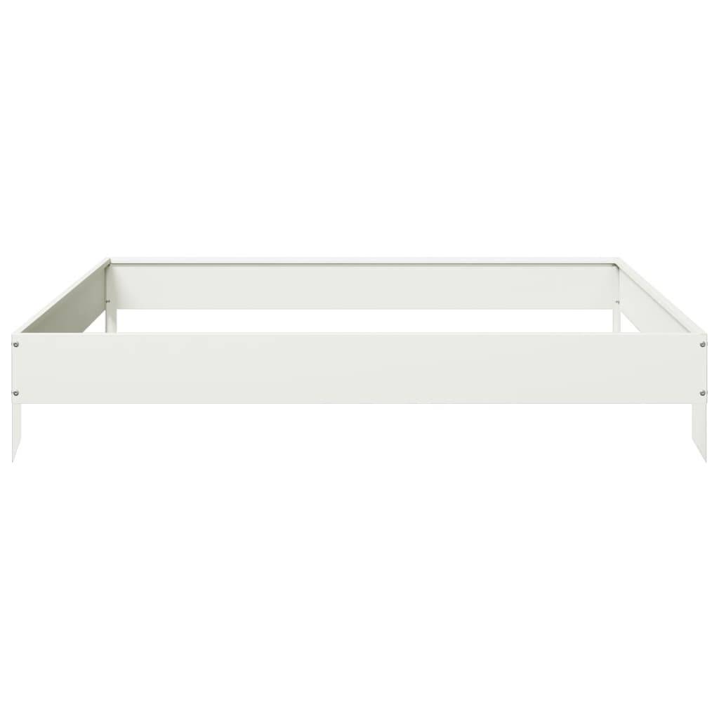 ComfortXL - Carré potager en acier pour jardin et terrasse 100x100x18,5 cm Blanc – ComfortXL Outdoor Living - Image 4
