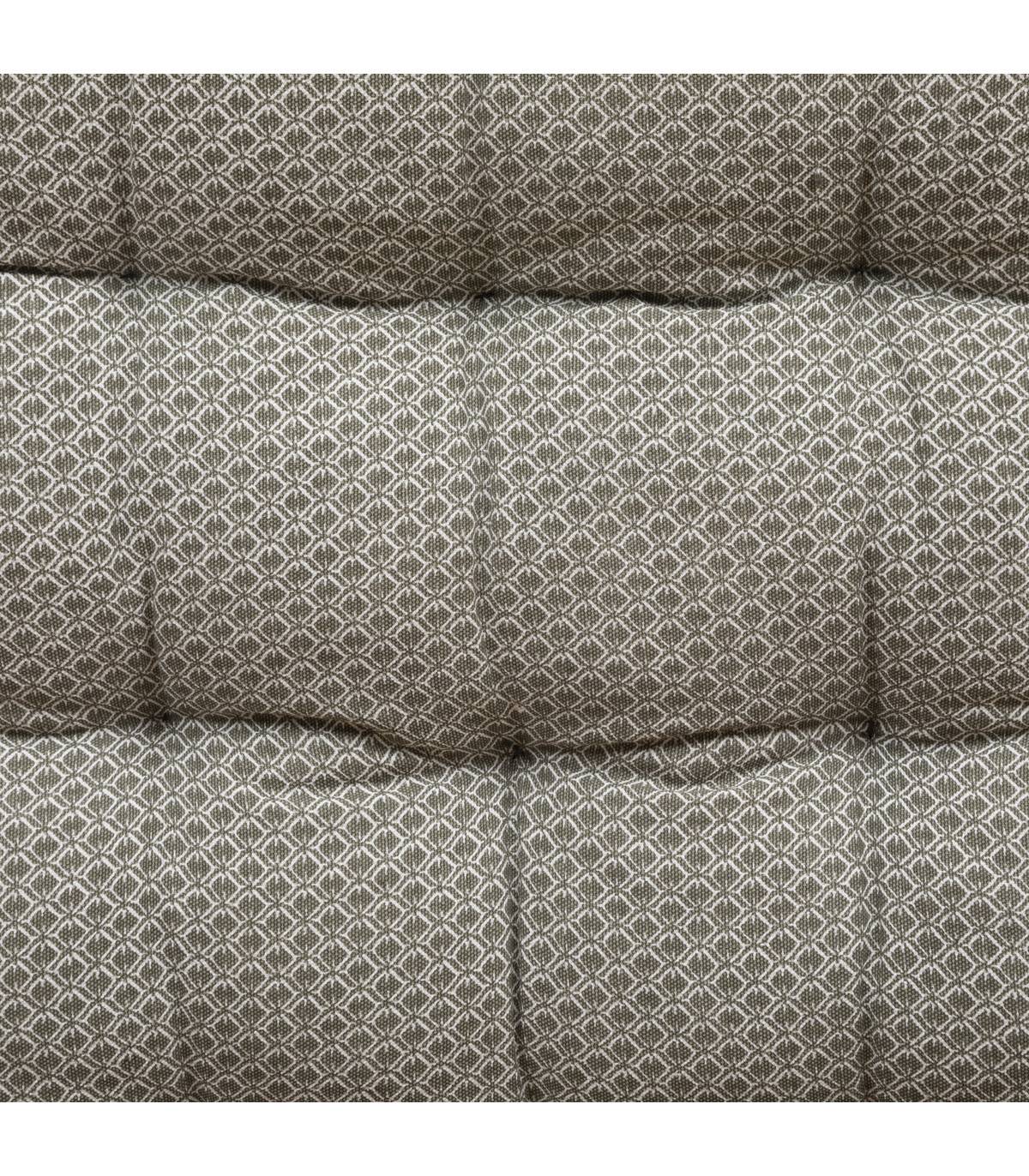 Matelas de Sol Vert Kaki avec Pompons 60 x 120 cm - Image 3