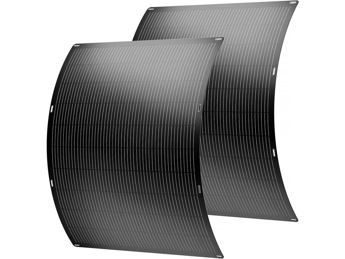 Lot De 2 Panneaux Solaire Plug And Play Flexible - 400w "urban Center" - Noir -viva Green - Imagen 1