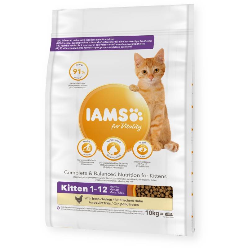 Croquettes chaton Poulet - IAMS for Vitality 10kg - Image 3