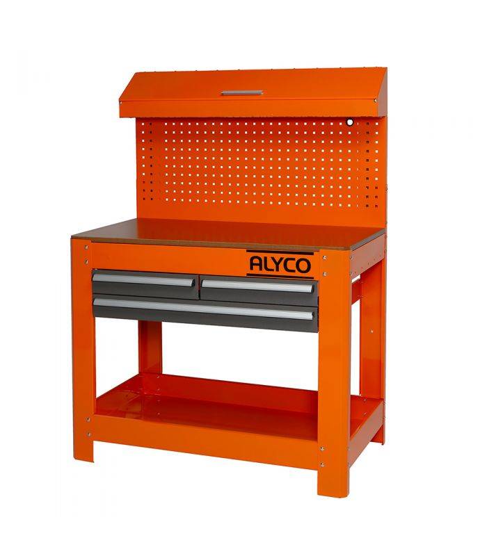 ALYCO - Établi 1142X609X1739 Mm Alyco Orange Alyco 170798 - Image 1