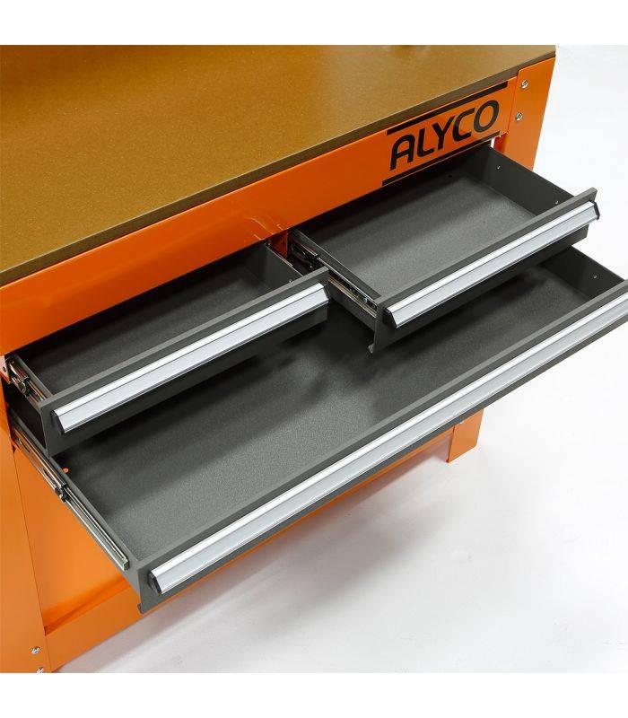 ALYCO - Établi 1142X609X1739 Mm Alyco Orange Alyco 170798 - Image 2