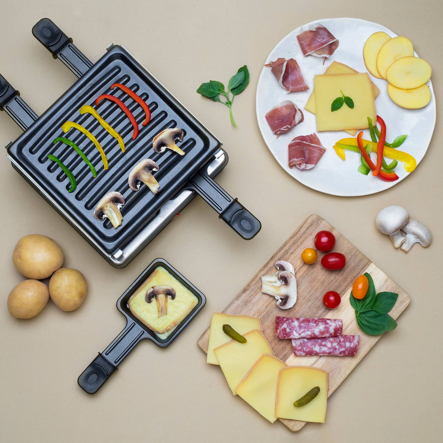 Appareil à raclette 4 personnes - LUGA40 Weasy - Imagen 5