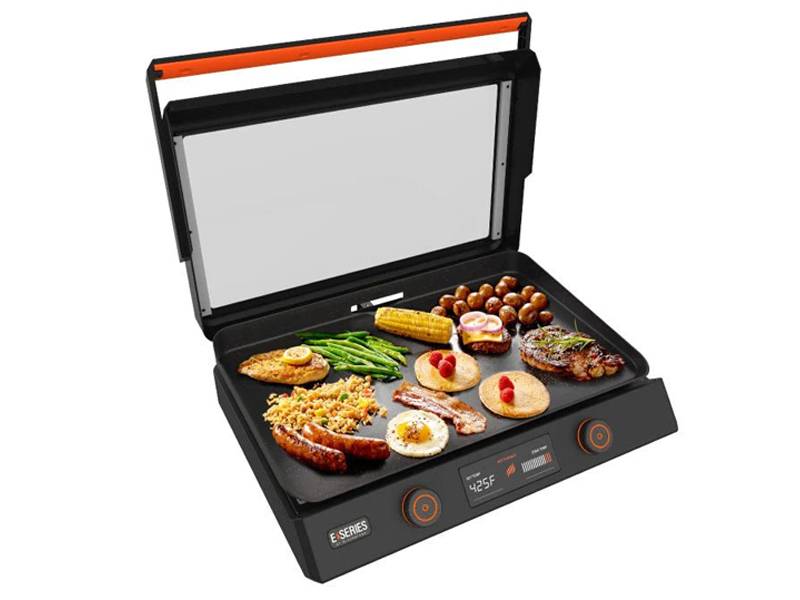Blackstone - Plancha électrique Blackstone 22 pouces (56cm) avec 2 brûleurs et couvercle en verre - Image 1