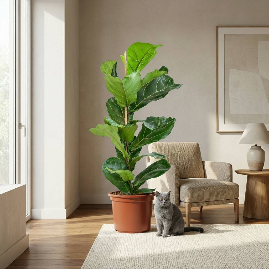 Ficus Lyrata - D21 H85cm - Image 1