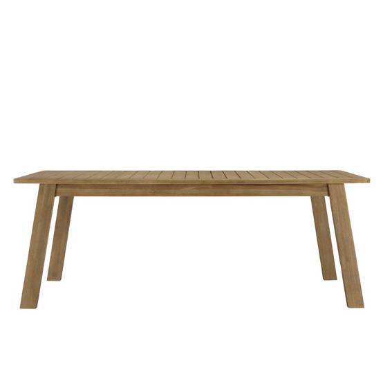 CELESTIN - Salon de jardin bois acacia/cordage synth. beige 6 pers. - Image 3
