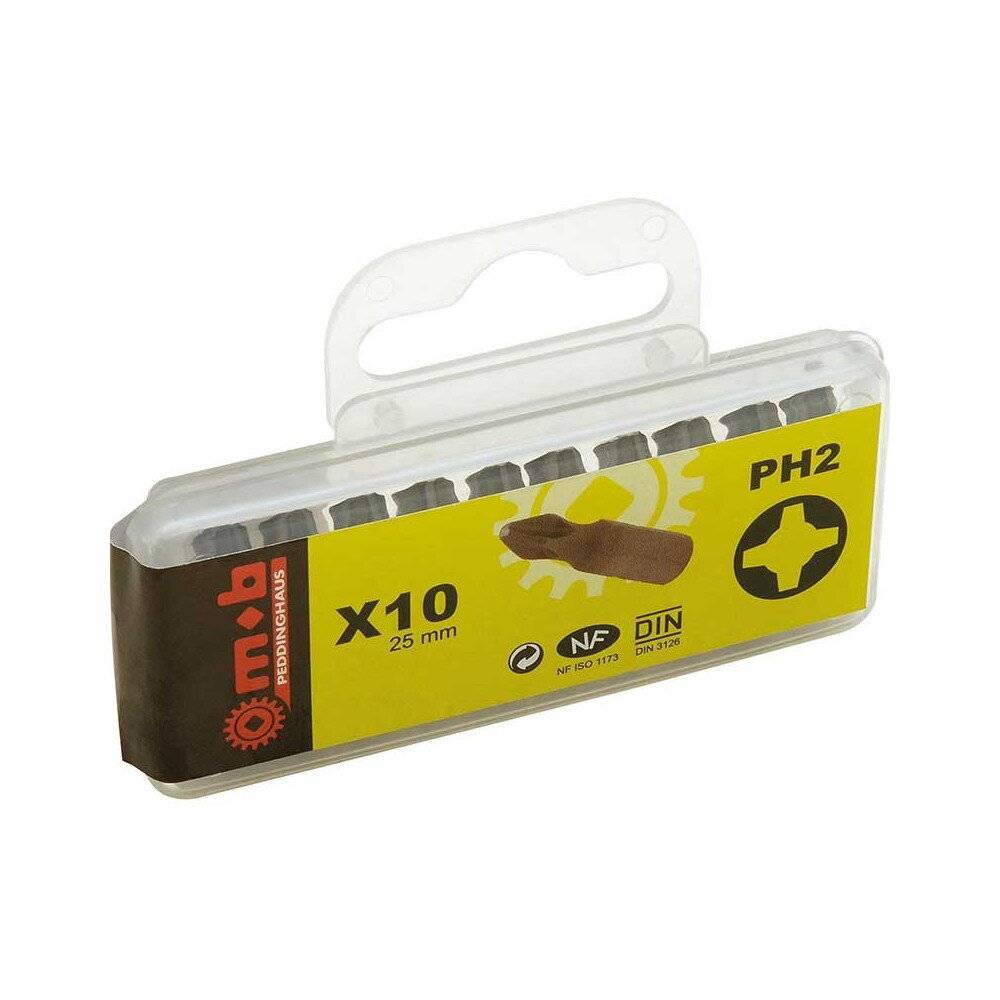 Boîte de 10 embouts Phillips MOB - Image 2