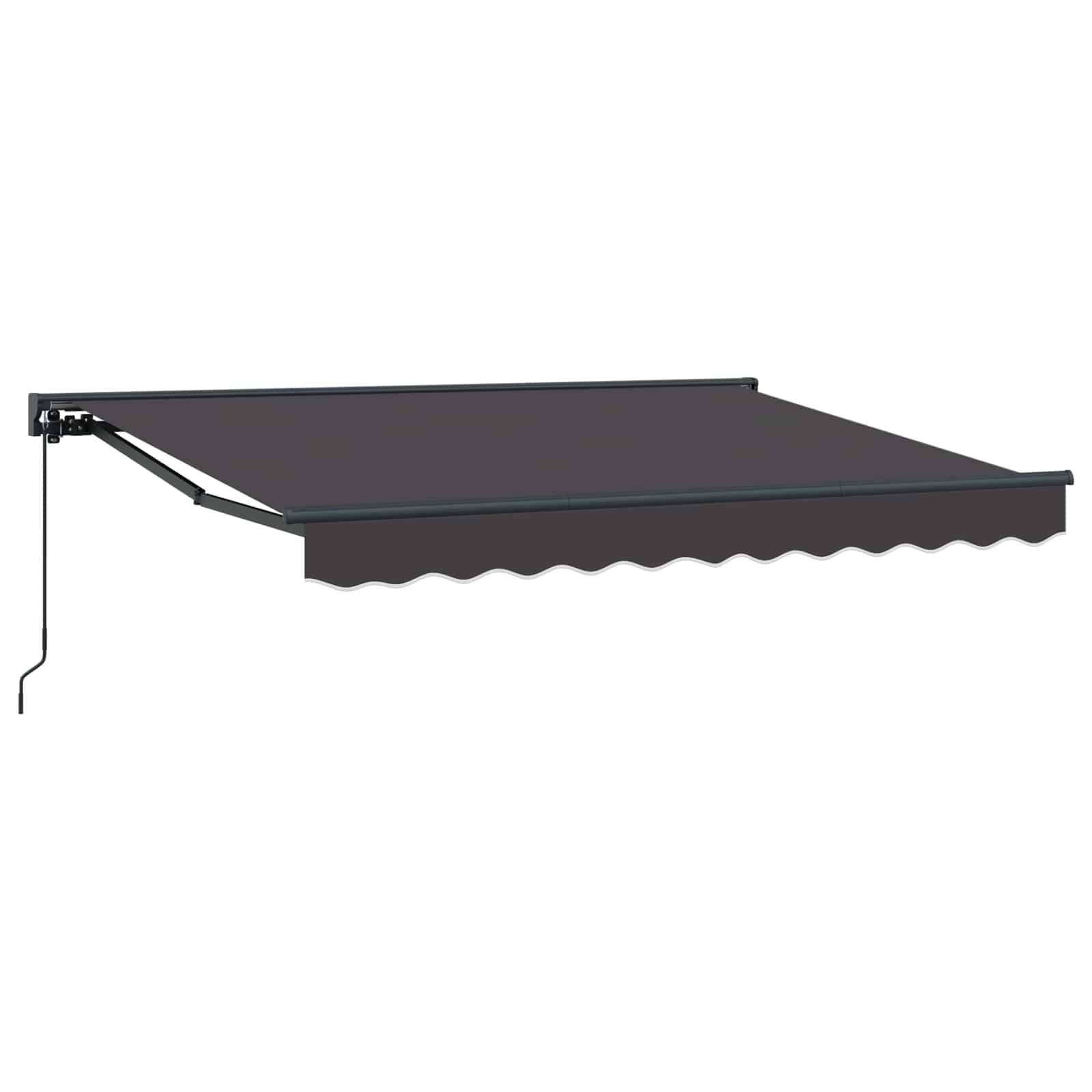 PANGIVO - Store rétractable manuel Polyester Anthracite 3 x 2 m, 3420385 - PANGIVO - Image 1