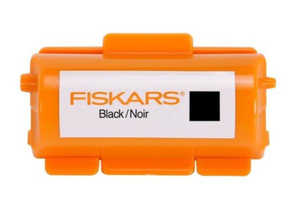Fiskars - Encre noire roulette à tampon continu