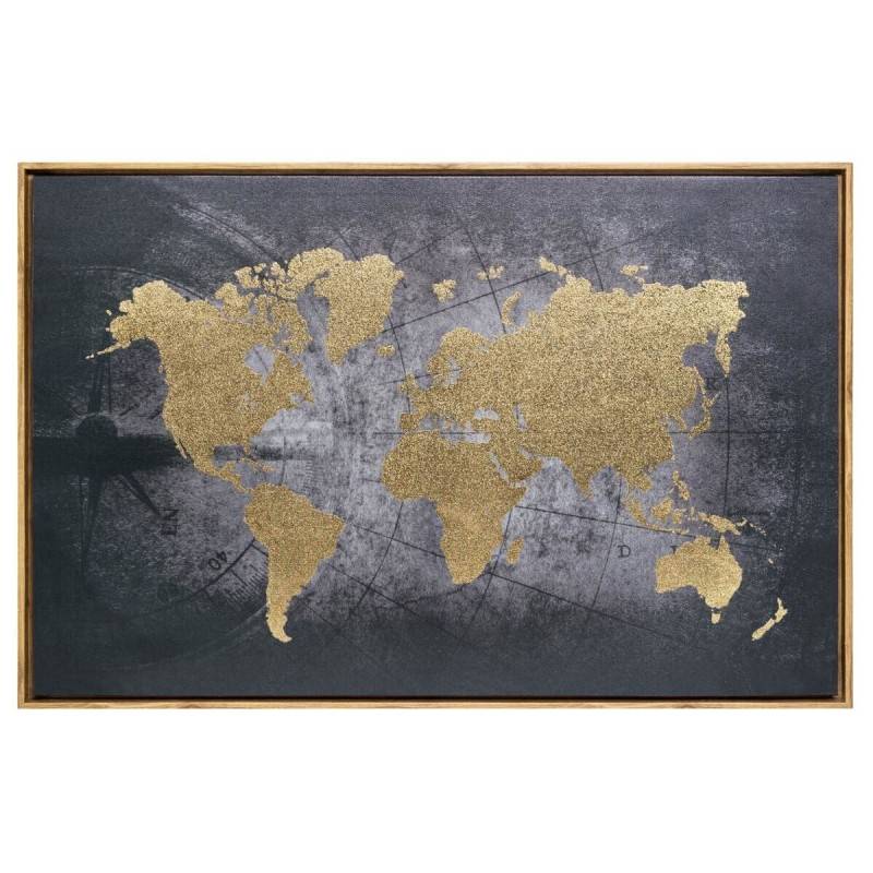 Toile imprimée Monde encadrée 58x88 Atmosphera - Imagen 1