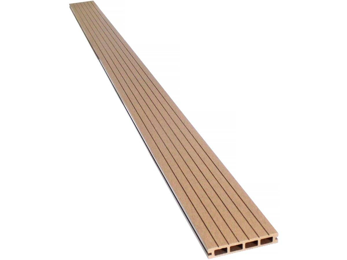 Habitat Et Jardin - Lot De 3 Lames De Terrasse Composite Alvéolaires - Long: 2,4m - Surface 1m² - Terracotta -habitat Et Jardin - Imagen 1