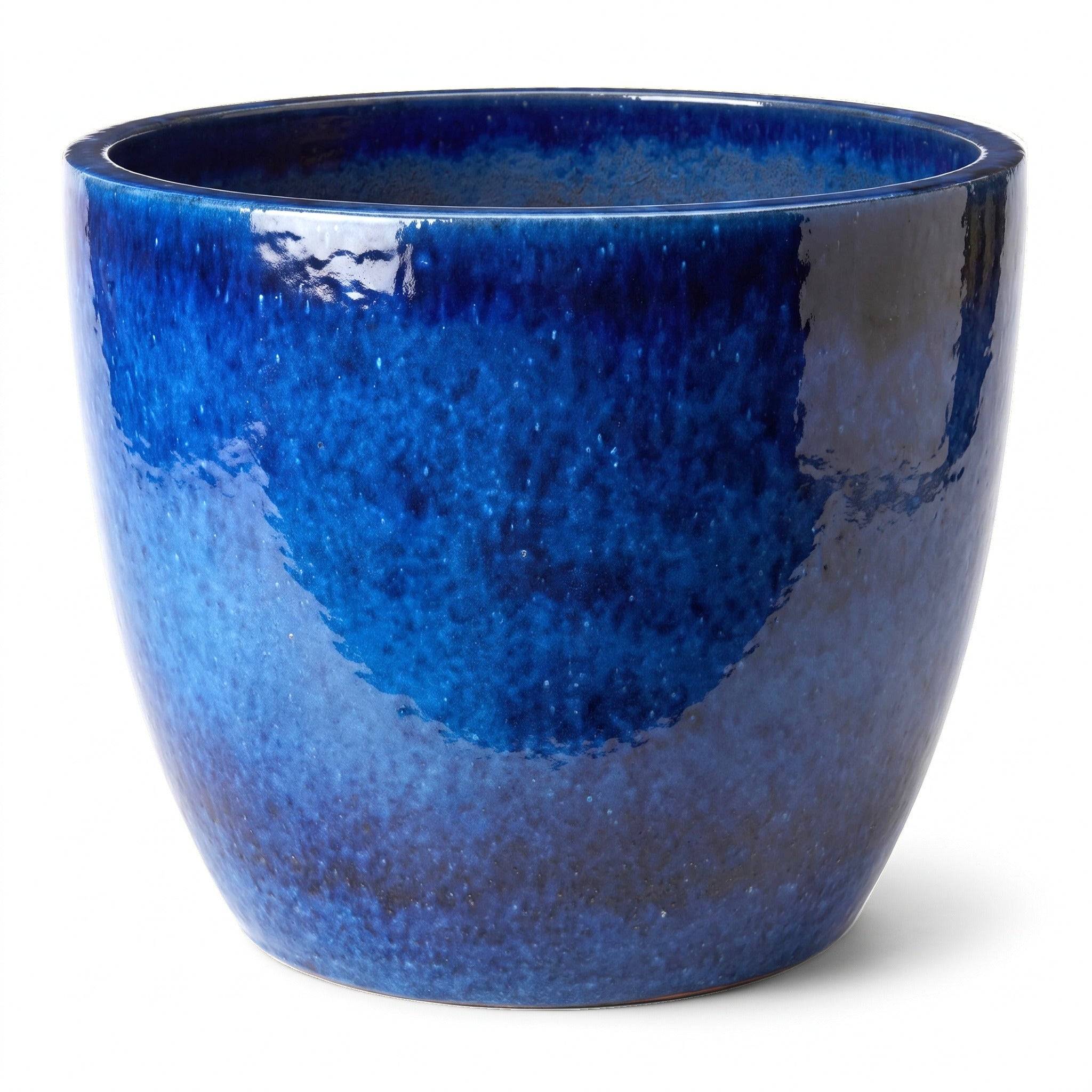 Provencelia - Pot LANCELOT 70x60cm bleu azur - Image 1