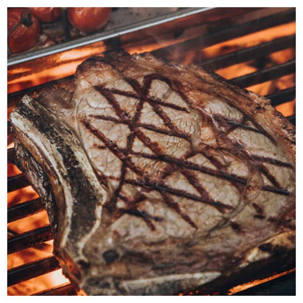 Demi grille en fonte pour kamado Monolith LeChef - Image 1
