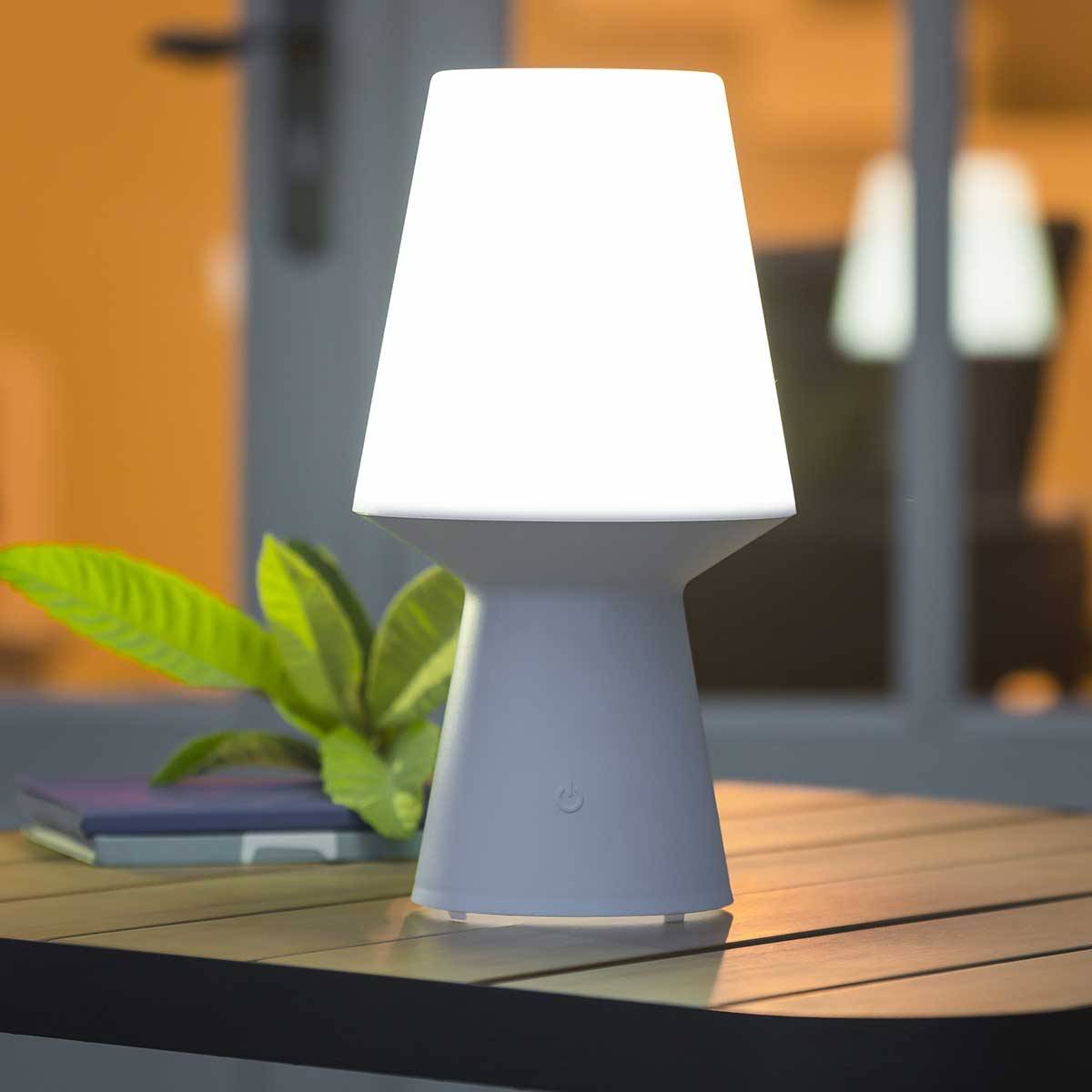 Lampes d'extérieur "Wiza" blanc H32,5cm ATMOSPHERA CREATEUR D'INTERIEUR - Imagen 3