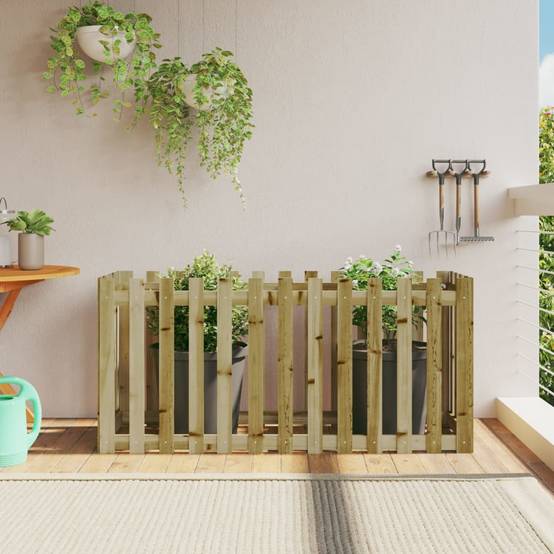 ComfortXL - Potager sur pied en pin traité autoclave hauteur 70cm 150x50cm – ComfortXL Outdoor Living - Image 1