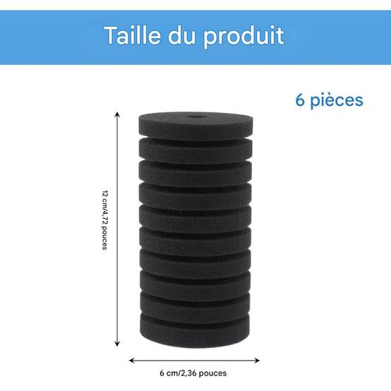 Lot de 2 filtres éponge pour aquarium - Lytech - Image 5
