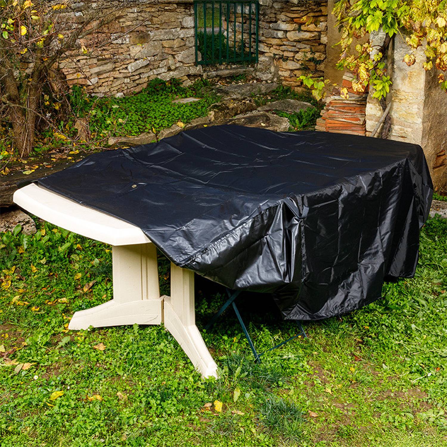 Somagic - Housse L 310 x l 130 x H 65 cm pour salon de jardin - SOMAGIC - Image 2