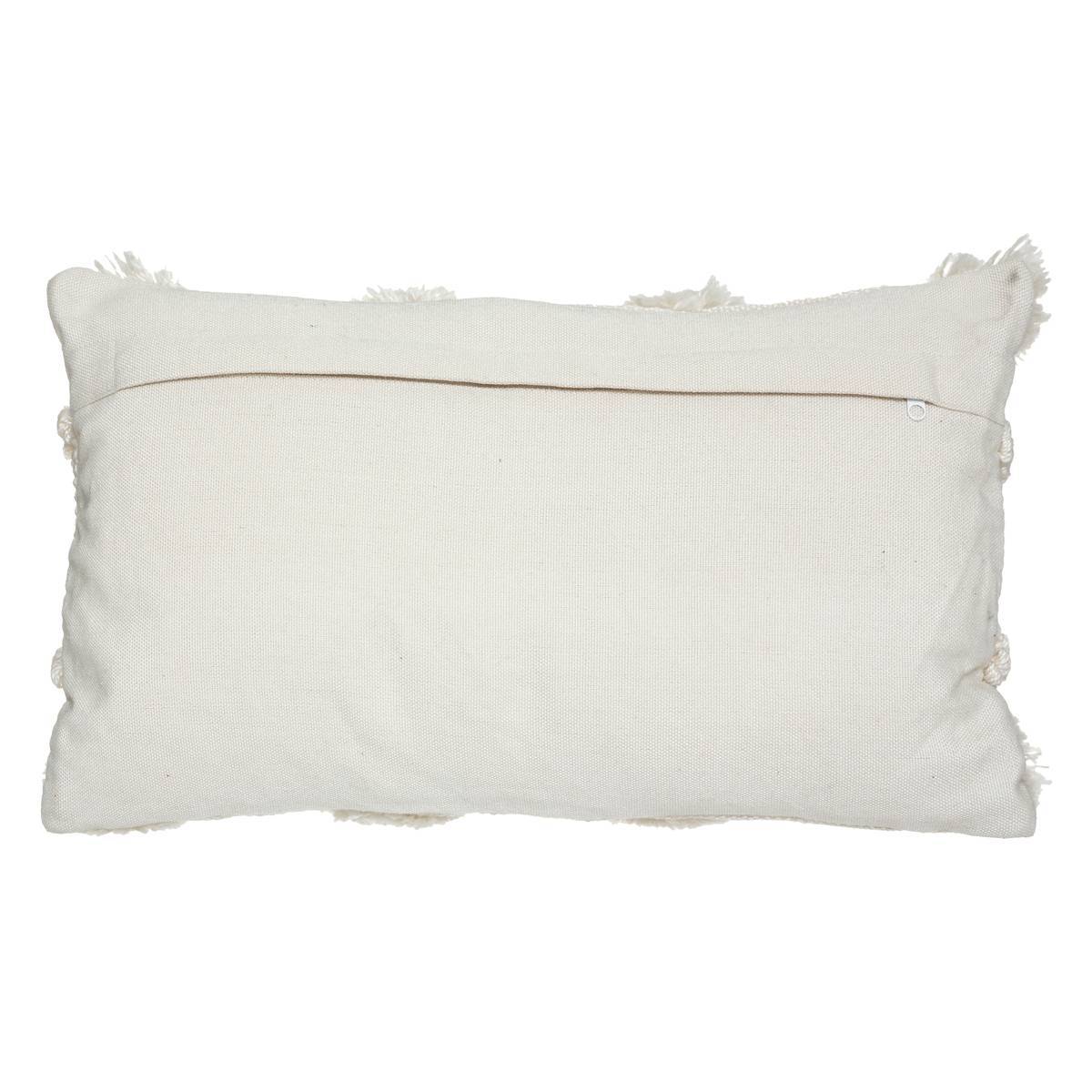 Atmosphera - Coussin "R.O.W." blanc ivoire 30x50cm - Atmosphera Créateur d'intérieur - Imagen 3