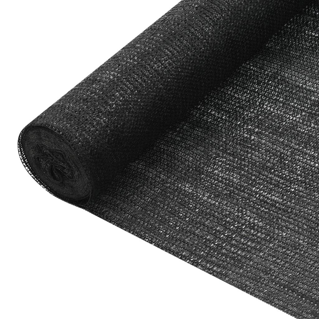 Helloshop26 - Filet brise-vue noir 1 x 50 m pehd 75 g/m² - Imagen 1