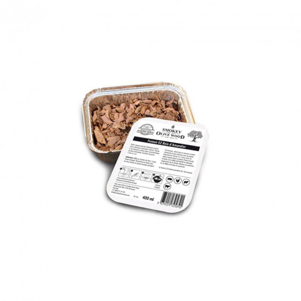 Fumoir et copeaux Smokey Olive Wood n°2 amandier 400ml