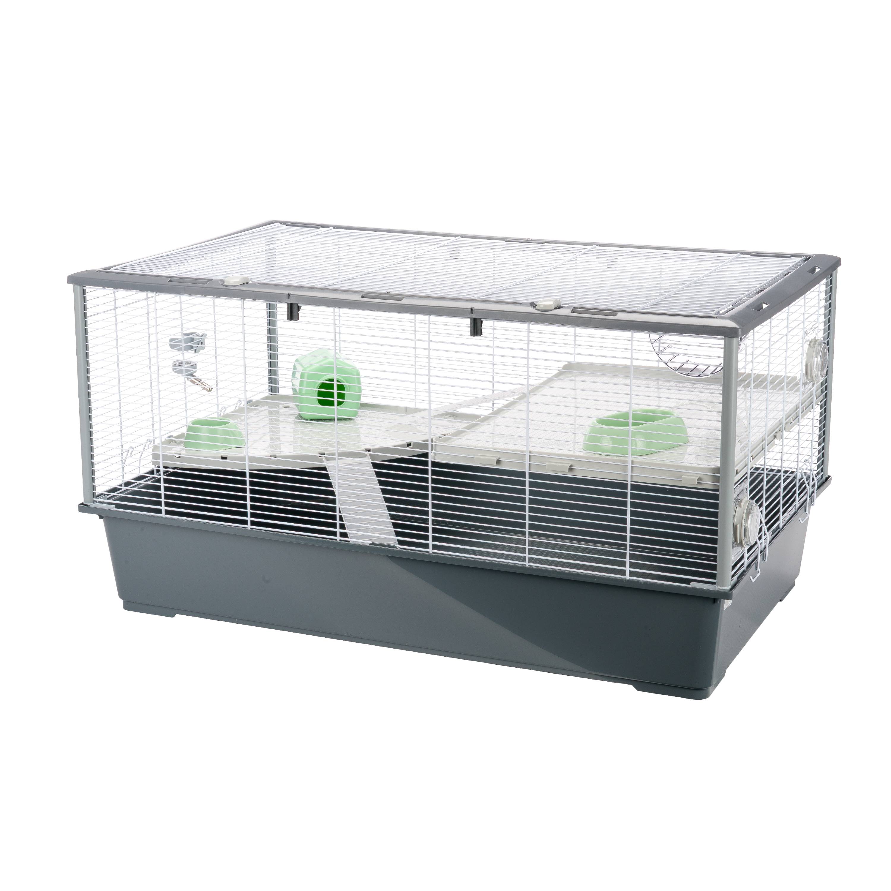 Ferplast - Cage à hamsters Ferplast Criceti 100 spacieuse accessoirisée robuste plusieurs niveaux - Imagen 1